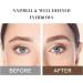Music Flower Double Ended Waterproof Eyebrow Pencil - Smudgeproof & Long Lasting Eye Makeup in Light Brown - Buy Online on GoSupps.com