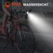Techtrix LED Bicycle Light Set - STVZO Approved Waterproof USB Rechargeable Front & Taillight for Kids & Adults - Buy Online on GoSupps.com