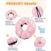 Supet Rewrise Dog Inflatable Collar - Comfortable Protective Recovery Collar for Dogs & Cats (Pink Paw XL 35.6-45.7cm) - Buy Online on GoSupps.com