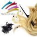 Duufin Hair Extensions Tools Kit - 1500 Pcs Micro Ring Beads, Plier, Hook Needle Pulling Loop, Clips, Comb, Rubber Bands (Black, Blonde, Brown) - Buy Online on GoSupps.com