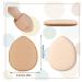 40 Pcs Finger Puff Bulk Mini Makeup Puff Set - Soft Finger Sponges for Beauty Makeup Tools - 5 Colors - Buy Online on GoSupps.com
