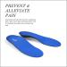 Powerstep Original Blue Shoe Insoles Men's 3-3.5 Women's 5-5.5 - Comfort & Support - Buy Online on GoSupps.com