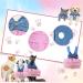 Cute Tutu Striped Dog & Cat Dress - Princess Bowknot Dress for Small Dogs & Cats | Denim Pink - Perfect for Pomeranians & Chihuahuas - Buy Online on GoSupps.com
