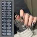 NICENEEDED 96pcs Dual Nail Form Mold - Silicone Nail Forms Stickers for Quick Build & French Manicure - Buy Online on GoSupps.com