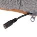USB Foot Warmer - Plush Warm Shoes for Cold Winter | Soft & Relaxing Relief from Foot Stiffness (Gray) - Buy Online on GoSupps.com