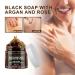 Buy 1 Pcs Zawina Morocco Black Beldi Soap - Exfoliating Argan & Rose Black Soap Bar for Deep Cleansing & Soft Skin - International Shipping Available - Buy Online on GoSupps.com