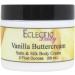 Eclectic Lady Vanilla Buttercream Satin and Silk Cream Body Cream Body Lotion 2 oz - Shea Butter Aloe Silk Amino Acids Vitamin E Phthalate-Free Handcrafted in USA - Perfect For Women 2 Ounce (Pack of 1)