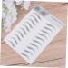 Housoutil 2pcs 3d Eyebrow Stickers Mens Eyebrow Stickers Brow Tool Imitation Eyebrow Human Body 6d Model Head 20.50X15.00X0.20CM Black - Buy Online on GoSupps.com