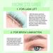 2023 Lash Lift Glue Balm 2 in 1 Adhesive for Eyelash & Brow Lamination - 0.35oz Professional Grade Salon Apple Scented Green-Apple - Buy Online on GoSupps.com