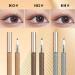 Double Tip Lower Eyelash Pencil 2024 Upgraded 3D Waterproof 2 Tip Eyelash Pen Eye Liner Liquid Eyeliner with Micro Fork Tip for Girls Women Natural Makeup Fine Stroke Eyebrow Pencil (2-PCS #2) - Buy Online on GoSupps.com