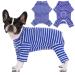 Axcimond dogs one -divider long -sleeved dog body after op for small medium -sized dogs op body dog castration bitch male puppy pajama body dog after op wound protection antiel