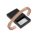 YINOX 6" Pure Copper Magnetic Bracelet for Arthritis for Women and Men with 2 Magnets Braided Cuff (CPB-0268)