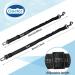 Quelcc Adjustable Dog Seat Belt - Universal Car Safety Belt for All Dog Breeds with Elastic & Strong Carabiners - Buy Online on GoSupps.com
