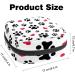 Womens Binding-Up Bags | Dog Paw Red Hearts Pattern | Tampon Storage & Menstrual Betting Bags - Zezenb cken - Buy Online on GoSupps.com