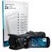 Canon Legria HF G40 Screen Protector - Clear Film (2 Pack) by Bruni - Buy Online on GoSupps.com