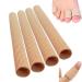 Xwanli 4 pieces 15cm cutting toes tube bandages |Silicone toe protection/finger separator protectors bandage for cutting pain relief from bladder formation chicken eyes & comfort diameter 2cm