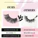 False Cat Eye Wispy 3D Natural Look Faux Mink Fake Eyelashes - 10 Pairs | Reusable & Lightweight | Easy To Apply & Contact Lens Friendly | Cruelty-Free - Buy Online on GoSupps.com