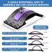 Buy 2024 Adjustable Back Stretcher - 4-Level Lower Back Cracker for Pain Relief (Purple) - International Shipping Available - Buy Online on GoSupps.com