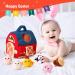 Shop Montessori Farm Animal Toys for Babies 6-12 Months | Rattle Mirror & Sensory Play for Toddlers 1-3 - Buy Online on GoSupps.com