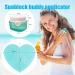 Buy Sunscreen Applicator for Kids - 2 Pack Brush Set with Protective Caps & Cleaning Pad | Sunblock Buddy Green - Buy Online on GoSupps.com