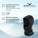 Black Crevice Storm Hood - Unisex Warm Ski Mask | 100% Polyester | Cold Protection Face Mask | Available in S M L - Buy Online on GoSupps.com