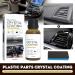 Car Plastic Renovation Coating Crystal Coating For Car Renovador De Pl Sticoy Cuero DeInteriores Revestimiento De Plastico Para Carro Long Duration Plastic Parts Refurbish Agent With Spong ( Color 2pcs - Buy Online on GoSupps.com