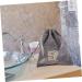 FOYTOKI 4 Pcs Hair Dryer Bag Drawstring Pouches Hair Dryer Lint Bags Drawstring Makeup Bag Flannel - Buy Online on GoSupps.com