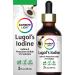 Rainbow Light Lugols 2 Percent Iodine Solution | 2 fl oz | Iodine & Potassium Iodide 2% | Liquid Drops