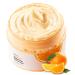 Body Exfoliator - Body Scrub Exfoliator - Vitamin C Exfoliating Body Scrub - Orange Extract Body Exfoliator Scrub - Hydrating Body Skin Care - Whitening Nourishing Smooth Skin 120g