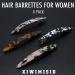 XIWIMISID Hair Barrettes for Women - Large No Slip Hair Clips with Automatic Clasp (4 Pieces, Style 3) - Buy Online on GoSupps.com