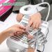 BQAN 60W Nail Dust Collector with Powerful Vacuum, Nail Fan, Dust Brush, Hand Cushion, and Lamp - Ideal for Salon Use - Buy Online on GoSupps.com