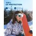 ZIONOR Lagopus Ski Goggles - White Frame Silver Lens - for Men Women Adult Youth - Buy Online on GoSupps.com