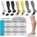 NEENCA Compression Socks 20-30 mmhg for Injury Recovery & Pain Relief - Large Black White - Buy Online on GoSupps.com