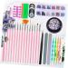 Healeved 1 Set Nail Art Brush Nail Art File Tweezers Nail Dotting Tools Manicure Kit Crystal Kit Rhinestone for Nails Fingernail Buffer Professional Pedicure Tools Nail Lamp Painted - Buy Online on GoSupps.com