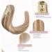 SEGOHAIR Claw Clip Ponytail Hair Extensions Human Hair 14 Inch Ponytail Extension Natural Real Hair Straight Remy Hair Extensions-Medium Golden Brown with Bleach Blonde(115g) 14INCH 12P613Medium Golden Brown with Bleach Blonde - Buy Online on GoSupps.com