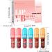 Moisturizing Lip Gloss 6 Piece Nonsticky Lip Balm Stick Lightweight Textured Beauty Products For Women Beginners Enthusiasts & Professionals - Buy Online on GoSupps.com