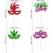 Gyufise 24Pcs Mardi Gras Cupcake Toppers Glitter Masquerade Masks Cupcake Pick Decorations Mardi Gras Party Baby Shower Birthday Cake Decorations Party Supplies Colorful 1 Multicolor - Buy Online on GoSupps.com