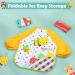 Lictin Waterproof Long Sleeve Baby Bibs 3pcs - Unisex EVA Bandana Drool Bibs for Infant and Toddler 6 Months to 3 Years - Multicolor - Buy Online on GoSupps.com