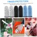 NOLITOY 6 Pair Cut Resistant Finger Sleeves - Reusable Injury Protection Cots for Work & Picking - HPPE High Strength Polyethylene Fingertip Covers - Buy Online on GoSupps.com