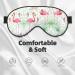 Floral Flamingo Botany Print Eye Mask - Block Out Light for Travel & Sleep | 7.9x4 inch - Buy Online on GoSupps.com