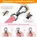 X XBen 10m Waterproof Dog Drag Line - Rubberized Training Leash with Lockable Carabiner & Hand Loop for Medium-Sized Dogs - Pink - Buy Online on GoSupps.com