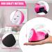 ACHENYUANYUAN Mini Heat Press Machine - Portable Iron for DIY T-Shirts, Shoes, Bags, Hats - Red - Buy Online on GoSupps.com