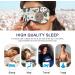 Haskirky Light Blocking Eye Mask - Adjustable Men and Women Travel Yoga Meditation Office Deep Sleep - Buy Online on GoSupps.com