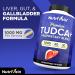 Nutrivein Premium TUDCA+ Liver Support Supplement 1000mg - 30 Day Supply (60 Caps): TUDCA Supplement Bile Salts for Liver Wellness - Buy Online on GoSupps.com