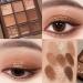 Pink Brown Violet Sparkly Eyeshadow Makeup Palette Natural Hypoallergenic Glitter Eyeshadow Palette Highly Pigmented Shimmer Eye Shadow Palette Long Lasting Waterproof Blendable (2#) - Buy Online on GoSupps.com