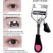 3 in 1 Eyelash Curler Kit | Curling Tool with Comb Applicator & Tweezers for Perfect Lashes | Black - International Shipping Available - Buy Online on GoSupps.com