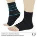 AMEBAE 3 Pairs Nano Neuropathy Socks for Ankle Swelling & Plantar Fasciitis - Compression Sleeve for Sprains - Black (S-M, 3 Pairs) - Buy Online on GoSupps.com