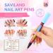 Buy Saviland 12 Colors 3D Nail Art Set - Waterproof Quick-Drying Nail Design Pens for DIY Beauty & Decorate Manicure Tools - International Shipping Available - Buy Online on GoSupps.com