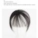 Women 3D Air Bangs Human Hair Clip on Bangs Topper Top Remy Hair Extension Invisible Seamless Thin Neat on The Temples Fringe Striaght One Piece Hairpiece Accessorie/904 - Buy Online on GoSupps.com