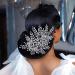 TRiXY Rhinestone Wedding Headband Bridal Hair Accessory for Brides & Bridesmaids - Silver HP438 - Buy Online on GoSupps.com
